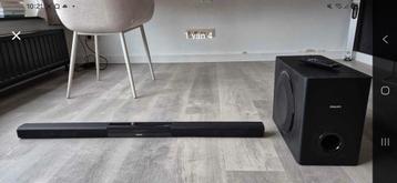 Philips soundbar + subwoofer, Audio, Tv en Foto, Soundbars, Ophalen