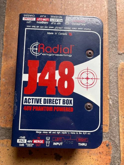 Radial Engineering J 48, Muziek en Instrumenten, Effecten, Gebruikt, Ophalen of Verzenden