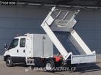 Iveco Daily 70C18 3.0L Kipper Dubbel Cabine Dubbellucht 3,5t, Auto's, Stof, Gebruikt, Euro 6, 4 cilinders