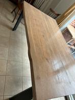 Zeer degelijke houten eettafel, Huis en Inrichting, Tafels | Eettafels, Ophalen, Zo goed als nieuw, Vijf personen of meer