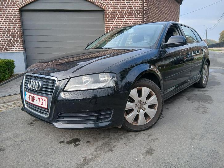 AUDI A3/1900cc DIESEL/FULL/EURO 6/GEKEURD/GARANTIE, Auto's, Audi, Bedrijf, A3, ABS, Adaptieve lichten, Adaptive Cruise Control