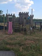 Speelkasteel, Kinderen en Baby's, Speelgoed | Buiten | Speeltoestellen, Ophalen, Zo goed als nieuw, Zandbak