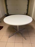 Witte verlengbare tafel, Huis en Inrichting, Ophalen, Gebruikt