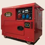 Stroomgroep/generator Diesel 8500w nieuw gratis bezorging, Bricolage & Construction, Générateurs, 10 à 30 kVA, Réduction de bruit
