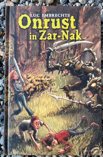 Boek Onrust in Zar-Nak, Enlèvement ou Envoi, Comme neuf, Luc Embrechts, Fiction