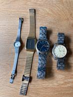 4 vintage horloges Prisma, Seiko, Citizen en Lorus, Antiek en Kunst, Antiek | Klokken, Verzenden