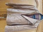 Lederen Heren Jas, Ophalen, Andere, Maat 48/50 (M), Beige