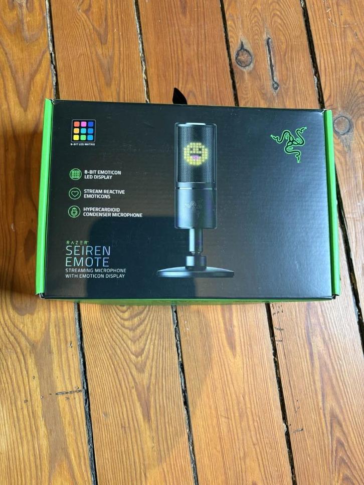Microphone Razer Siren Emote, Muziek en Instrumenten, Microfoons, Nieuw, Overige typen, Ophalen