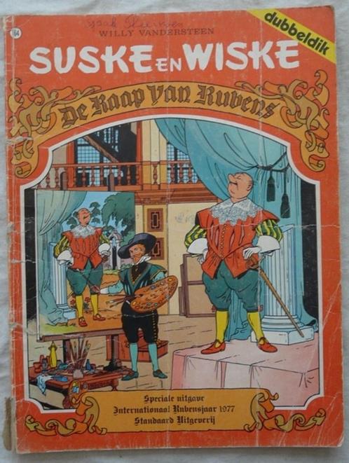 Strip Boek Suske en Wiske, De Raap Van Rubens, Nr.164, 1978., Boeken, Stripverhalen, Gelezen, Eén stripboek, Ophalen of Verzenden