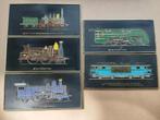 Historische treinplaten van de NMBS 13 cm x 28 cm, Ophalen of Verzenden, Gebruikt, Trein, Overige typen