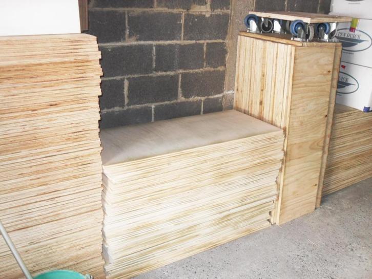 Cage oiseaux, Boîte de transport, Nichoir, bois de contrepla, Doe-het-zelf en Bouw, Vloerdelen en Plavuizen, Nieuw, Vloerdelen of -planken