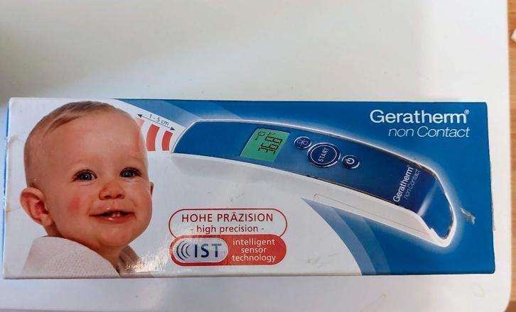 Geratherm non-contact thermometer – ideaal voor baby’s, Kinderen en Baby's, Badjes en Verzorging, Gebruikt, Overige typen, Overige merken