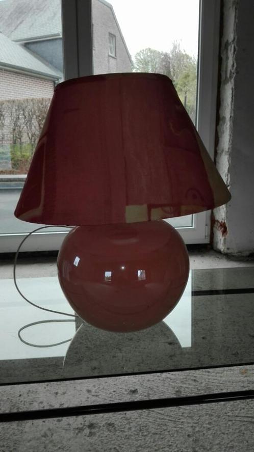 Lampe avec abat jour, Huis en Inrichting, Lampen | Lampenkappen, Zo goed als nieuw, 25 tot 50 cm, Ophalen