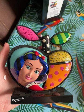 Disney Britto - sneeuwwitje ( snow white ) apple, Enlèvement ou Envoi, Blanche-Neige ou Belle au Bois Dormant, Neuf, Statue ou Figurine