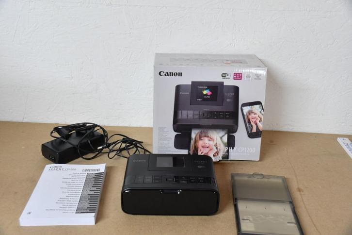 Canon CP1200 CP-1200 Selphy-fotoprinter voor sublimatie, Computers en Software, Printers, Gebruikt, Fotoprinter, Thermo-printer