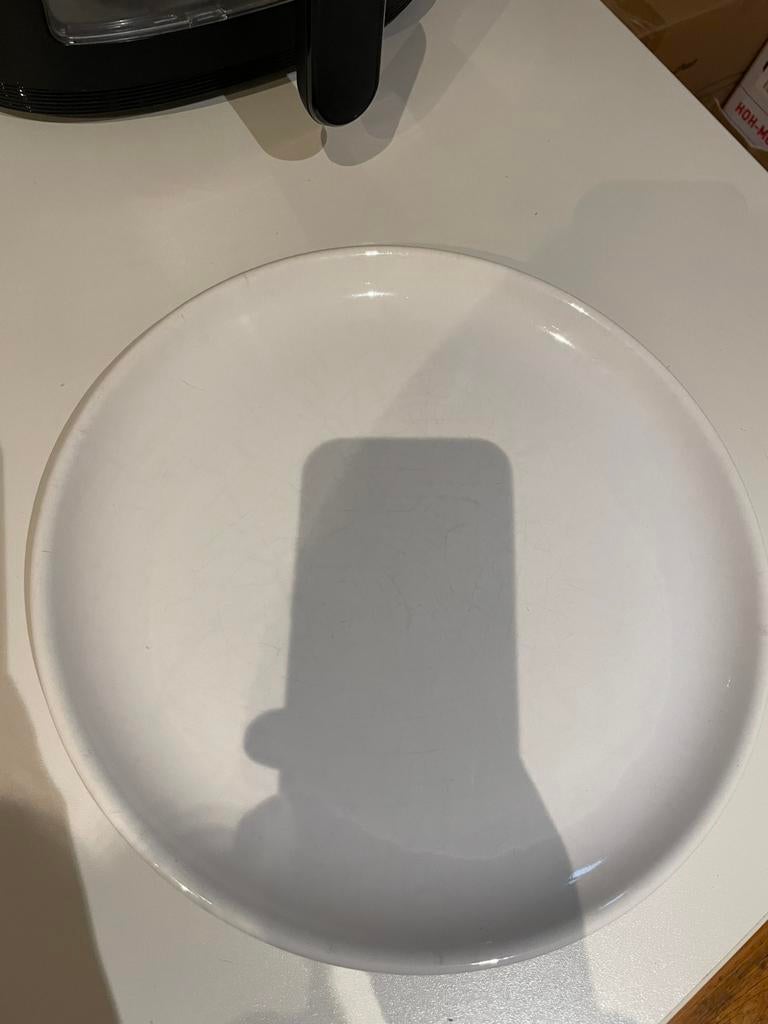 Grande assiette, Enlèvement