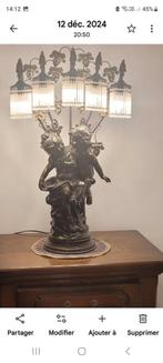 Lampe en bronze, Enlèvement, Comme neuf