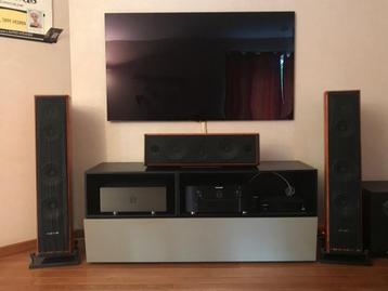 Sonus Faber Cremona-kolommen + energiecentrale, Audio, Tv en Foto, Luidsprekerboxen, Ophalen, Zo goed als nieuw, Surroundset zonder subwoofer