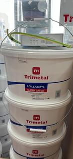 Trimetal superlatex 10l, Doe-het-zelf en Bouw, Verf, Beits en Lak, Wit, Nieuw, Ophalen of Verzenden, Verf