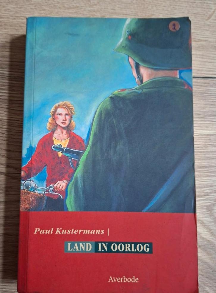 Boek : land in oorlog / Paul Kustermans, Boeken, Kinderboeken | Jeugd | 13 jaar en ouder, Ophalen of Verzenden
