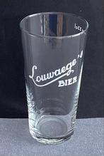 oud glas brouwerij LOUWAEGE te KORTEMARK, Verzamelen, Biermerken, Ophalen of Verzenden, Zo goed als nieuw, Glas of Glazen