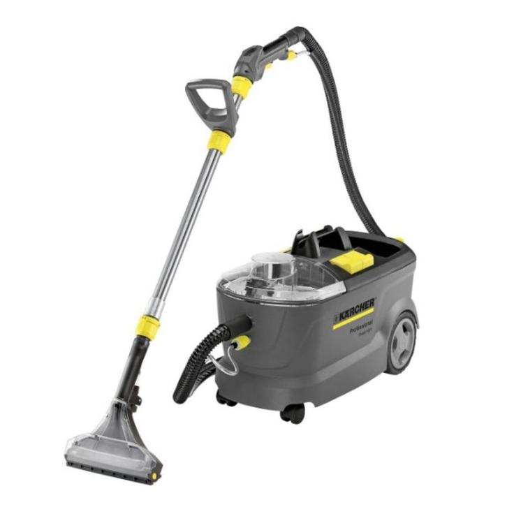 Karcher zetelreiniger TE HUUR, Doe-het-zelf en Bouw, Reinigingsmachines, Zo goed als nieuw, Waterstofzuiger, Ophalen