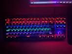 QWARE Houston AZERTY Gaming Keyboard Zwart bekabeld gametoet, Ophalen, Azerty, Nieuw, Gaming toetsenbord