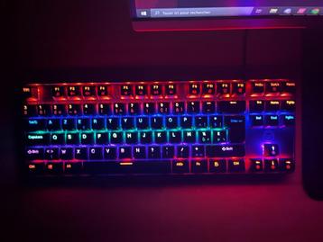 QWARE Houston AZERTY Gaming Keyboard Zwart bekabeld gametoet beschikbaar voor biedingen