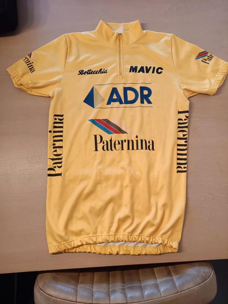 wielershirt ADR-Paternina-Bottecchia 1989, Fietsen en Brommers, Fietsaccessoires | Fietskleding, S, Ophalen
