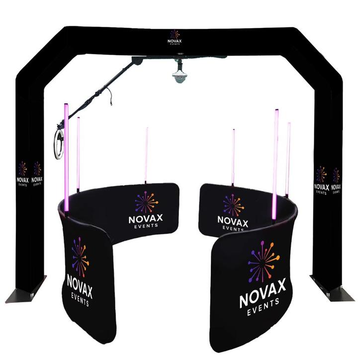 360 XXL-videocabine, Hobby en Vrije tijd, Feestartikelen | Verhuur, Gebruikt, Ophalen of Verzenden