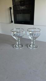 Orval degustatie glaasjes, Verzamelen, Biermerken, Ophalen of Verzenden, Zo goed als nieuw