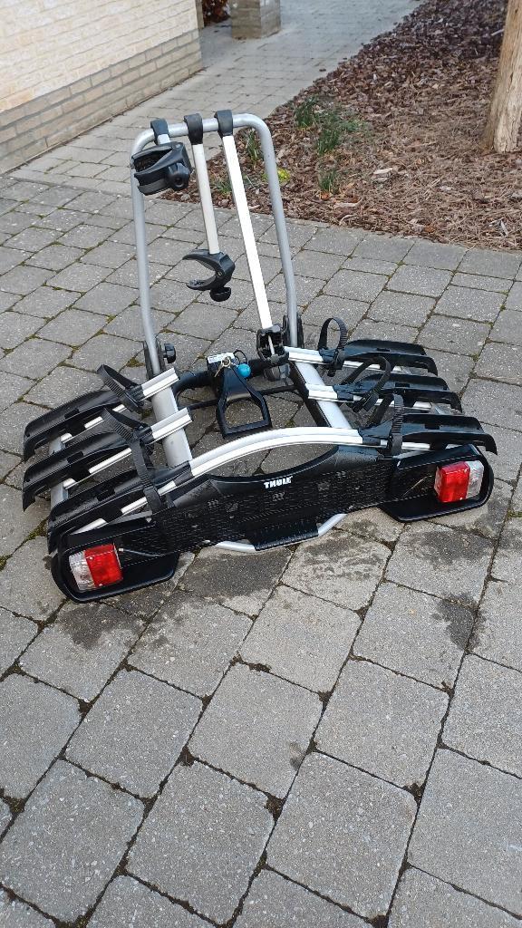 Thule Fietsendrager 3 fietsen, Auto diversen, Fietsendragers, Gebruikt, Trekhaakdrager, 3 fietsen of meer, Ophalen