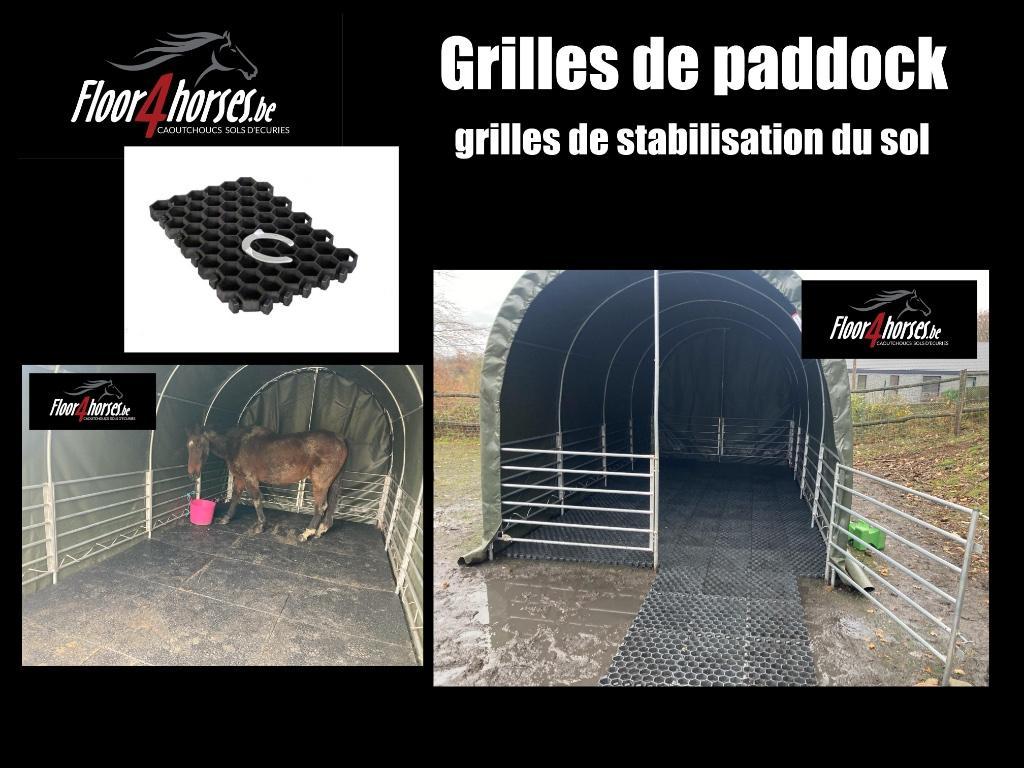 Paddock grille stabilisation des sols