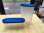 Tupperware - boîtes de rangement, Maison & Meubles, Enlèvement, Comme neuf, Bleu, Boîte