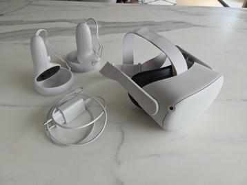 Meta Oculus Quest 2 + high end USB kabel beschikbaar voor biedingen