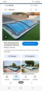 Récupére tous type d'abris à piscine