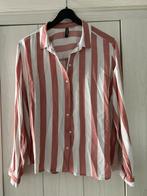 Roze/wit hemdje, Kleding | Dames, H&M, Ophalen of Verzenden, Wit, Zo goed als nieuw