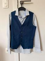 Communie hemd en vestje, Overhemd of Blouse, Ophalen of Verzenden, Zo goed als nieuw, Blue Bay