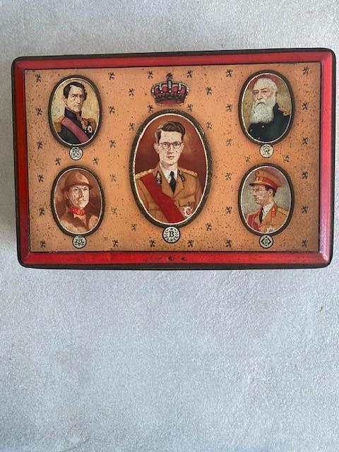 blikken dozen retro, Collections, Boîte en métal, Enlèvement