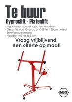 Gyproclift te huur, Ophalen of Verzenden