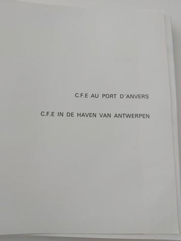 C.F.E. compagnie d'entreprises (port d'Anvers), Enlèvement ou Envoi, Utilisé