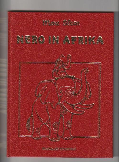 NERO IN AFRIKA - KUNSTLEDEREN HARDCOVER VAN 1982 OP 1500 EX., Boeken, Stripverhalen, Nieuw, Eén stripboek, Ophalen of Verzenden