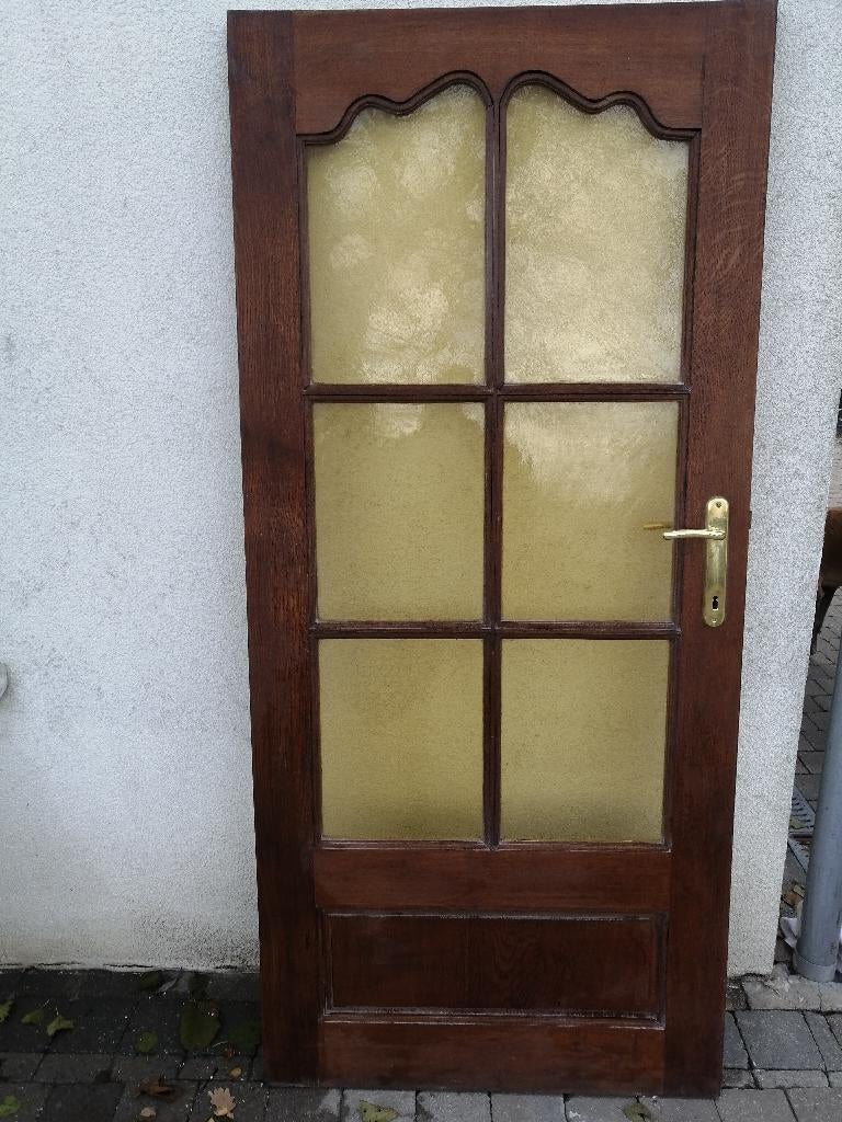 houten binnendeur, Ophalen, Gebruikt, 80 tot 100 cm, Binnendeur