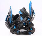 M L snowboard bindingen NITRO FREESTYLE CUSTOM, black/blue, Sport en Fitness, Snowboarden, Ophalen of Verzenden, Gebruikt, Bindingen