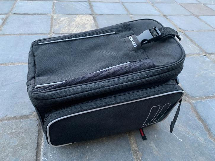 Basil bagagedraagtas Mik, Fietsen en Brommers, Fietsaccessoires | Fietsmanden, Nieuw, Overige typen, Ophalen