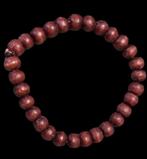 BRACELET MIXTE EN PERLES DE BOIS DE COCOTIER NATUREL, Ophalen of Verzenden, Nieuw, Overige kleuren, Hout