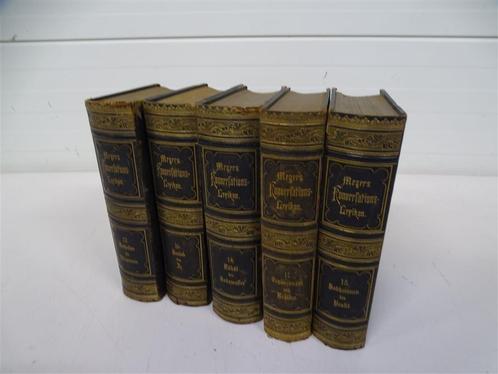 A5153 Meyers Konversations-Lexikon [Duitse Encyclopedie Der, Antiek en Kunst, Antiek | Boeken en Manuscripten, Ophalen of Verzenden