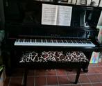 Kawai US-6X buffetpiano + dubbele bank, Muziek en Instrumenten, Piano's, Gebruikt, Piano, Zwart, Ophalen