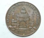 Av MEDAILLE B N#72838 " EXPOSITION UNIV.  D'ANVERS " DE 1885, Envoi, Bronze, Série
