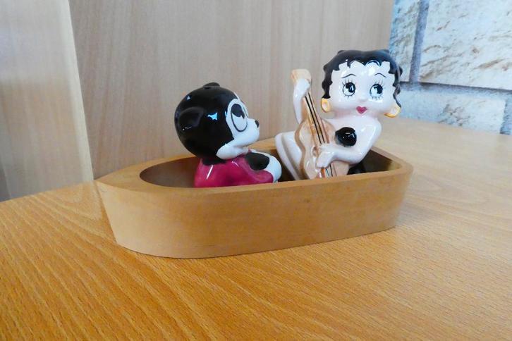 Betty Boop & Bimbo Rare Vandor 1981, Verzamelen, Beelden en Beeldjes, Nieuw, Mens, Ophalen of Verzenden
